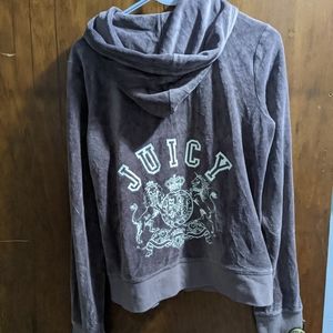 Vintage Juicy Couture Purple Velour Hoodie